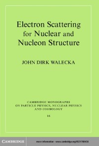 Cover Electron Scattering for Nuclear and Nucleon Structure