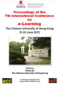 Cover Proceedings of the 6th International Conference on eLearning : ICEL 2012