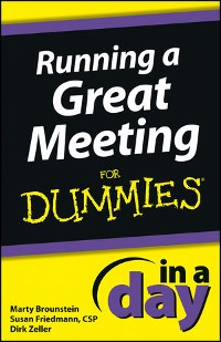 Cover Running a Great Meeting In a Day For Dummies