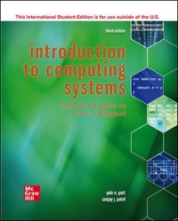 Cover Introduction to Computing Systems ISE