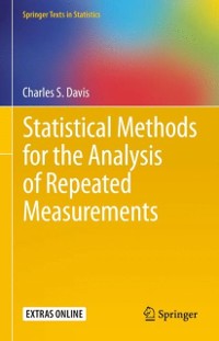Cover Statistical Methods for the Analysis of Repeated Measurements