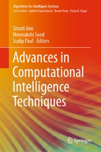 Cover Advances in Computational Intelligence Techniques