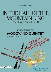 Cover In the Hall of the Mountain King - Woodwind Quintet score & parts