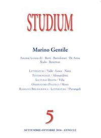 Cover Studium - Marino Gentile