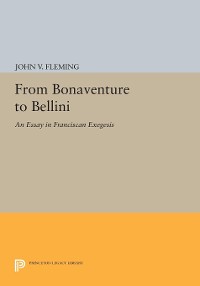 Cover From Bonaventure to Bellini