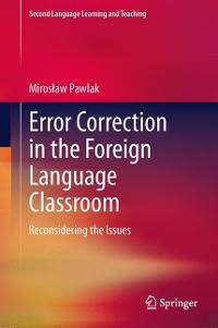 Cover Error Correction in the Foreign Language Classroom