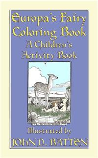 Cover EUROPA'S FAIRY TALES COLORING BOOK - A Children's Activity Book