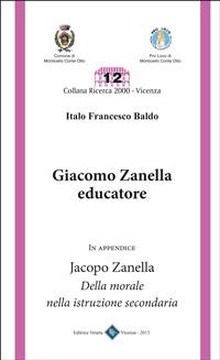 Cover Giacomo Zanella Educatore