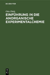 Cover Einführung in die anorganische Experimentalchemie