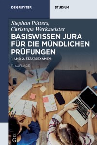 Cover Basiswissen Jura für die mündlichen Prüfungen