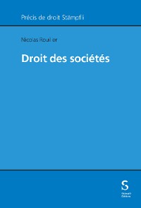 Cover Droit des sociétés