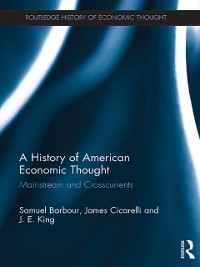 Cover History of American Economic Thought