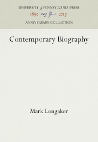 Cover Contemporary Biography