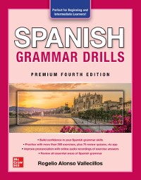 Cover Spanish Grammar Drills, Premium Fourth Edition