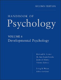 Cover Handbook of Psychology, Volume 6, Developmental Psychology