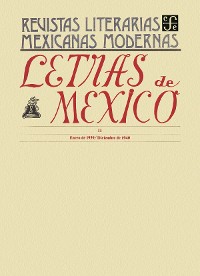 Cover Letras de México II, enero de 1939-diciembre de 1940