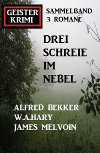 Cover Drei Schreie im Nebel: Geisterkrimi Sammelband 3 Romane