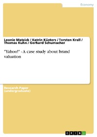 Cover "Yahoo!" - A case study about brand valuation