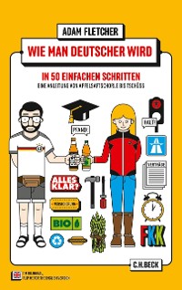 Cover Wie man Deutscher wird in 50 einfachen Schritten