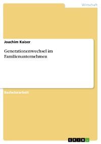 Cover Generationenwechsel im Familienunternehmen