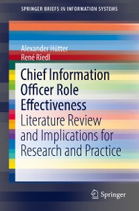Cover Chief Information Officer Role Effectiveness