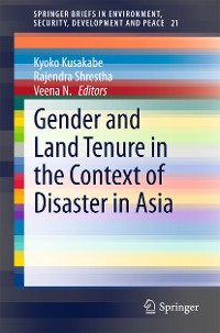 Cover Gender and Land Tenure in the Context of Disaster in Asia