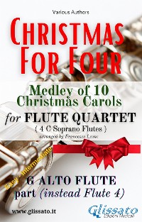 Cover G Alto Flute part (optional) Flute Quartet Medley "Christmas for four"