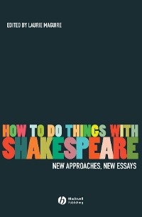 Cover How To Do Things With Shakespeare