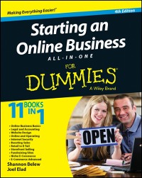 Cover Starting an Online Business All-in-One For Dummies