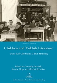 Cover Children and Yiddish Literature From Early Modernity to Post-Modernity