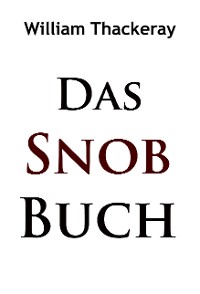 Cover Das Snob-Buch
