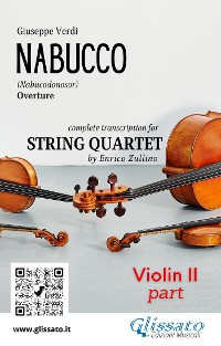 Cover Violin II part of "Nabucco" overture for String Quartet