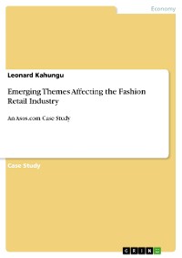 Cover Emerging Themes Affecting the Fashion Retail Industry