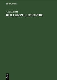 Cover Kulturphilosophie