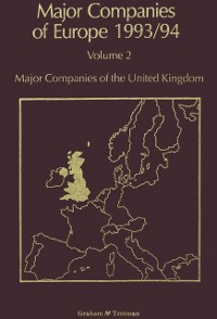 Cover Major Companies of Europe 1993/94