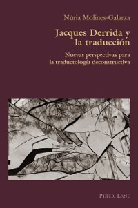 Cover Jacques Derrida y la traducción