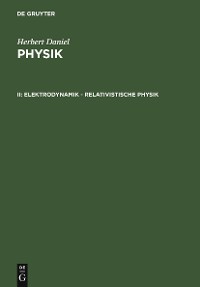 Cover Elektrodynamik - relativistische Physik