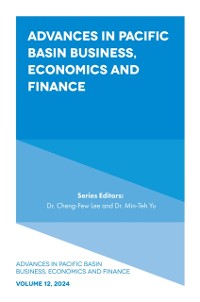 Cover Advances in Pacific Basin Business, Economics and Finance