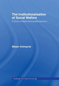 Cover Institutionalization of Social Welfare