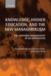 Cover Knowledge, Higher Education, and the New Managerialism