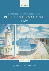 Cover Brownlie's Principles of Public International Law