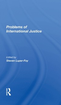 Cover Problems Of International Justice