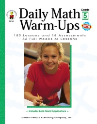 Cover Daily Math Warm-Ups, Grade 5