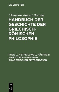 Cover Aristoteles und seine akademischen Zeitgenossen