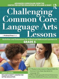 Cover Challenging Common Core Language Arts Lessons