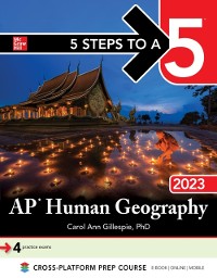 Cover 5 Steps to a 5: AP Human Geography 2023