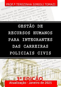 Cover Gestão De Recursos Humanos Para Integrantes Das Carreiras Policiais Civis