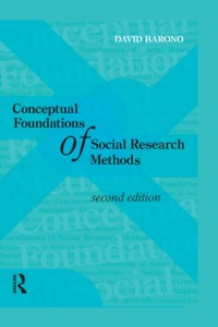 Cover Conceptual Foundations of Social Research Methods