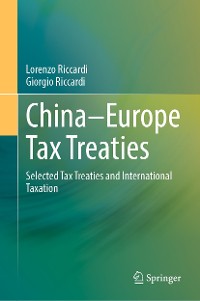 Cover China–Europe Tax Treaties