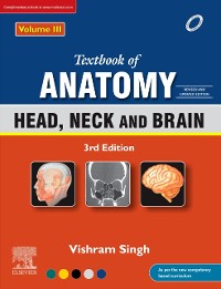 Cover Textbook of Anatomy: Head, Neck and Brain, Vol 3, 3rd Updated Edition, eBook